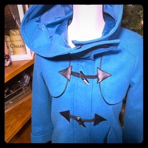 Beautiful GIRLS MEDIUM Turquoise Peacoat : Jack